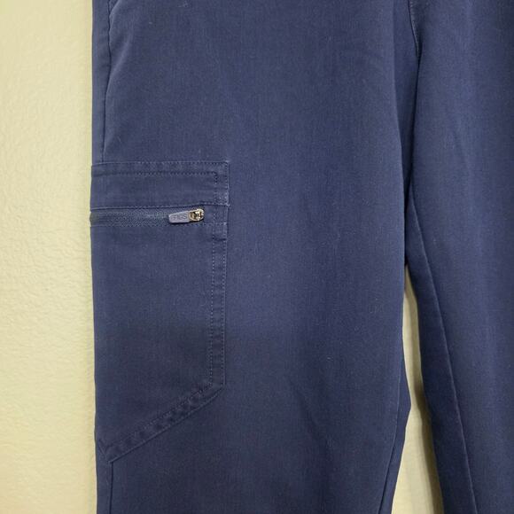 FIGS Technical Collection Scrub Pants Women’s Small Navy Jogger Stretch - Picture 4 of 12